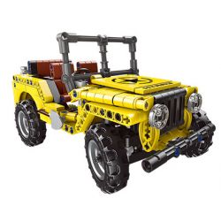 XINGBAO XB-07006 07006 XB07006 non  XE JEEP MUI TRẦN bộ đồ chơi xếp lắp ráp ghép mô hình  CONVERTIBLE JEEP Kỹ Thuật Công Nghệ Cao Mô Hình Phương Tiện 492 khối