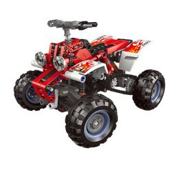 XINGBAO XB-07005 07005 XB07005 non  XE ĐẠP ĐỊA HÌNH BÃI BIỂN bộ đồ chơi xếp lắp ráp ghép mô hình Motorcycle Motorbike BEACH MOTORCYCLE Xe Hai Bánh 364 khối