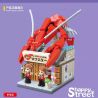 QuanGuan 100202 Quan Guan 100202 non  CỬA HÀNG TÔM bộ đồ chơi xếp lắp ráp ghép mô hình Creator HAPPY STREET Sáng Tạo 275 khối