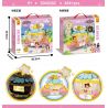 SEMBO 604028C non  XIAOLING'S MAGICAL WORLD 2 ĐI TÌM CÔNG CHÚA AURORA bộ đồ chơi xếp lắp ráp ghép mô hình Girl MIGIC LAND Con Gái 484 khối