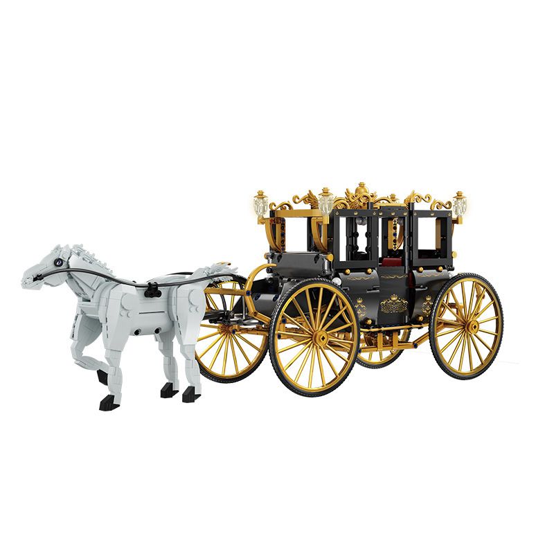ACHKO 50030 non  VẬN CHUYỂN HOÀNG GIA bộ đồ chơi xếp lắp ráp ghép mô hình  ROYAL CARRIAGE Kỹ Thuật Công Nghệ Cao Mô Hình Phương Tiện 1281 khối