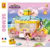 SEMBO 604028C non  XIAOLING'S MAGICAL WORLD 2 ĐI TÌM CÔNG CHÚA AURORA bộ đồ chơi xếp lắp ráp ghép mô hình Girl MIGIC LAND Con Gái 484 khối