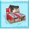 GUDI 40601 non  ĐẠI BÀNG SA MẠC 8 KẾT HỢP bộ đồ chơi xếp lắp ráp ghép mô hình Gun SUPER SENTAI Súng
