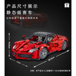 MorkModel 023014 Mork Model 023014 non  FERRARI LAFERRARI 1:12 tỷ lệ 1:12 bộ đồ chơi xếp lắp ráp ghép mô hình  Kỹ Thuật Công Nghệ Cao Mô Hình Phương Tiện 1659 khối