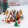 BALODY 21058 non  NHÀ BÁNH GỪNG bộ đồ chơi xếp lắp ráp ghép mô hình Christmas Giáng Sinh 1026 khối