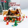 BALODY 21058 non  NHÀ BÁNH GỪNG bộ đồ chơi xếp lắp ráp ghép mô hình Christmas Giáng Sinh 1026 khối