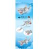 Kazi KY80045 80045 non  SEA WORLD 6 MÔ HÌNH CÁ MẬP ĐẦU BÚA CUA HOÀNG ĐẾ BẠCH TUỘC KHỔNG LỒ TÔM BỌ NGỰA ĐUÔI CHIM ĐỎ MEXICO ẨN SĨ bộ đồ chơi xếp lắp ráp ghép mô hình Creator OCEAN Sáng Tạo 1041 khối