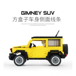 ACHKO 30021 non  JIMNY. bộ đồ chơi xếp lắp ráp ghép mô hình  Kỹ Thuật Công Nghệ Cao Mô Hình Phương Tiện 908 khối