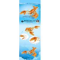 Kazi KY80045 80045 non  SEA WORLD 6 MÔ HÌNH CÁ MẬP ĐẦU BÚA CUA HOÀNG ĐẾ BẠCH TUỘC KHỔNG LỒ TÔM BỌ NGỰA ĐUÔI CHIM ĐỎ MEXICO ẨN SĨ bộ đồ chơi xếp lắp ráp ghép mô hình Creator OCEAN Sáng Tạo 1041 khối