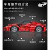 MorkModel 023014 Mork Model 023014 non  FERRARI LAFERRARI 1:12 tỷ lệ 1:12 bộ đồ chơi xếp lắp ráp ghép mô hình  Kỹ Thuật Công Nghệ Cao Mô Hình Phương Tiện 1659 khối