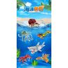 Kazi KY80045 80045 non  SEA WORLD 6 MÔ HÌNH CÁ MẬP ĐẦU BÚA CUA HOÀNG ĐẾ BẠCH TUỘC KHỔNG LỒ TÔM BỌ NGỰA ĐUÔI CHIM ĐỎ MEXICO ẨN SĨ bộ đồ chơi xếp lắp ráp ghép mô hình Creator OCEAN Sáng Tạo 1041 khối