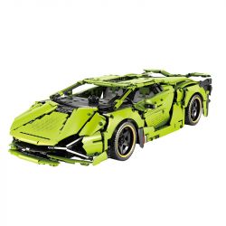 ACHKO 30002 non  LAMBORGHINI SIÁN. tỷ lệ 1:10 bộ đồ chơi xếp lắp ráp ghép mô hình  Kỹ Thuật Công Nghệ Cao Mô Hình Phương Tiện 2088 khối