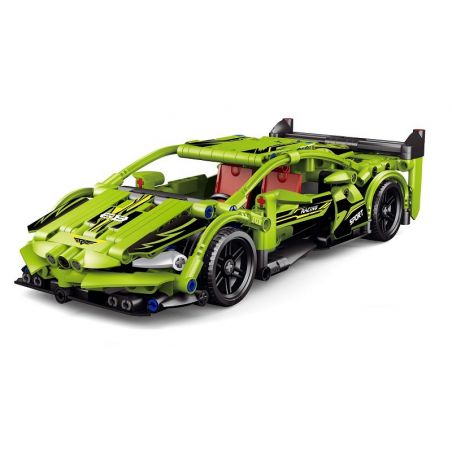 ACHKO 60012 DB-0084 0084 DB0084 non  LAMBORGHINI TRỞ LẠI XE bộ đồ chơi xếp lắp ráp ghép mô hình  Kỹ Thuật Công Nghệ Cao Mô Hình Phương Tiện 439 khối