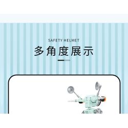 BALODY 21063 non  XE MÁY NHỎ TƯƠI bộ đồ chơi xếp lắp ráp ghép mô hình Motorcycle Motorbike AUTUMN PAINTING Xe Hai Bánh 1078 khối