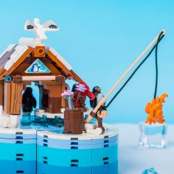 PANTASY 61001 61002 61003 61004 non  TƯƠNG TÁC TRẺ CON 4 BBQ TUYẾT XƯƠNG RỒNG BẦU TRỜI NGƯỜI HÚT THUỐC HẠNH PHÚC bộ đồ chơi xếp lắp ráp ghép mô hình Arts & Crafts