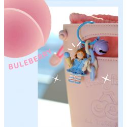 WEKKI WJ517101A 517101A non  NGƯỜI YÊU TRÁI CÂY VITALITY GIRL MINIFIGURE MÓC KHÓA VUI NHỘN bộ đồ chơi xếp lắp ráp ghép mô hình Key Chain FRUIT HONEY