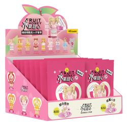 WEKKI WJ517101A 517101A non  NGƯỜI YÊU TRÁI CÂY VITALITY GIRL MINIFIGURE MÓC KHÓA VUI NHỘN bộ đồ chơi xếp lắp ráp ghép mô hình Key Chain FRUIT HONEY