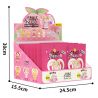 WEKKI WJ517101A 517101A non  NGƯỜI YÊU TRÁI CÂY VITALITY GIRL MINIFIGURE MÓC KHÓA VUI NHỘN bộ đồ chơi xếp lắp ráp ghép mô hình Key Chain FRUIT HONEY