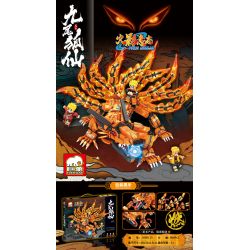 ELEPHANT JX90123 90123 non  BẠCH TUỘC bộ đồ chơi xếp lắp ráp ghép mô hình FIRE NINJA 999 khối