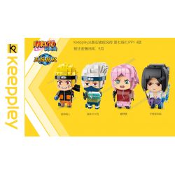 KEEPPLEY K20501 20501 K20502 20502 K20503 20503 K20504 20504 non  LỚP THỨ BẢY VÒNG 4 XOÁY CỜ KAKASI MÙA XUÂN SAKURA YUXI BOZUO bộ đồ chơi xếp lắp ráp ghép mô hình NARUTO