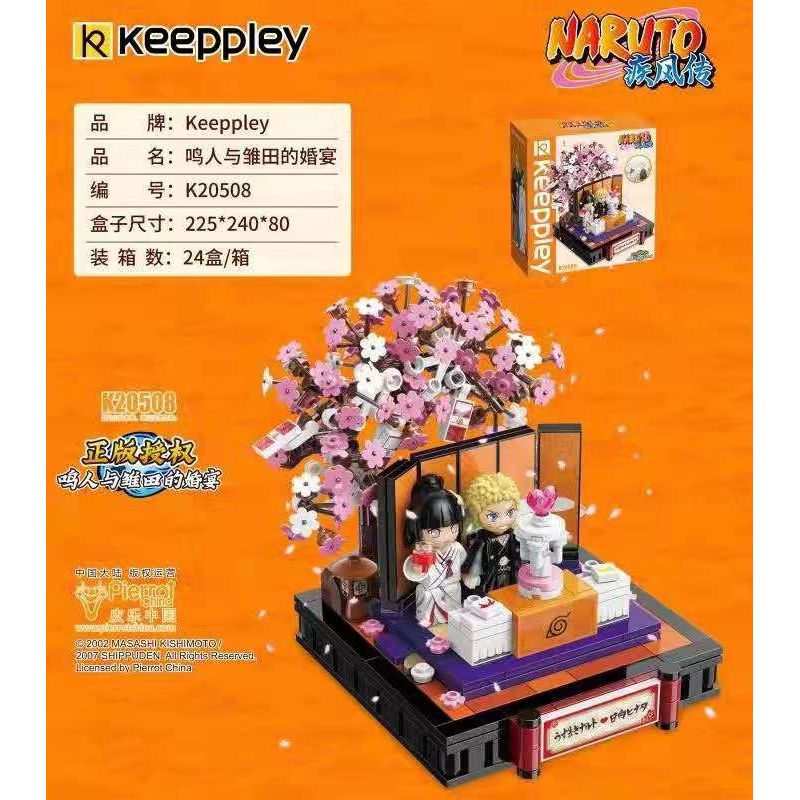 KEEPPLEY K20508 20508 non  VÀ TIỆC CƯỚI bộ đồ chơi xếp lắp ráp ghép mô hình NARUTO