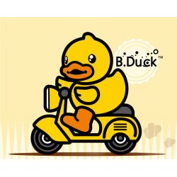 BALODY 21060 non  B.DUCK XE MÁY bộ đồ chơi xếp lắp ráp ghép mô hình Motorcycle Motorbike B.DUCK MOTORCYCLE CLUB Xe Hai Bánh 1116 khối