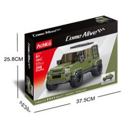 ACHKO 50027 non  SUV. bộ đồ chơi xếp lắp ráp ghép mô hình Racers Đua Tốc Độ 266 khối