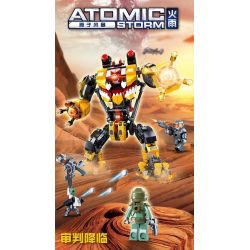 SLUBAN M38-B0997 B0997 0997 M38B0997 38-B0997 non  THẨM PHÁN bộ đồ chơi xếp lắp ráp ghép mô hình ATOMIC STORM 668 khối