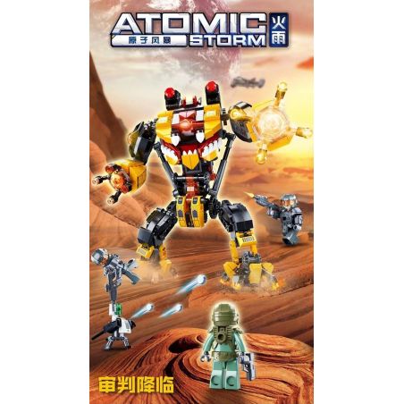 SLUBAN M38-B0997 B0997 0997 M38B0997 38-B0997 non  THẨM PHÁN bộ đồ chơi xếp lắp ráp ghép mô hình ATOMIC STORM 668 khối