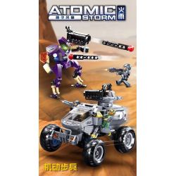 SLUBAN M38-B0996 B0996 0996 M38B0996 38-B0996 non  BỘ BINH CƠ GIỚI bộ đồ chơi xếp lắp ráp ghép mô hình ATOMIC STORM 545 khối