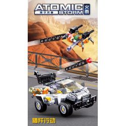 SLUBAN M38-B0995 B0995 0995 M38B0995 38-B0995 non  HÀNH ĐỘNG SĂN BẮN bộ đồ chơi xếp lắp ráp ghép mô hình ATOMIC STORM 300 khối