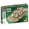 SEMBO 203110 non  XE TĂNG CHIẾN ĐẤU CHỦ LỰC TYPE 99A bộ đồ chơi xếp lắp ráp ghép mô hình Military Army TYPE 99A MAIN BATTLE TANK Quân Sự Bộ Đội 1256 khối