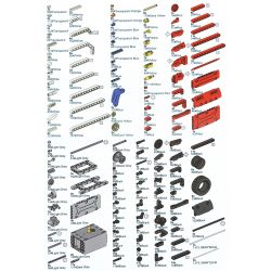 IM.MASTER QIHUI 6805 non  SPRINKLER. bộ đồ chơi xếp lắp ráp ghép mô hình  Kỹ Thuật Công Nghệ Cao Mô Hình Phương Tiện 1288 khối