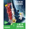 INBRIXX 691007 non  BÃI PHÓNG SATURN V bộ đồ chơi xếp lắp ráp ghép mô hình Space Thám Hiểm Không Gian 457 khối