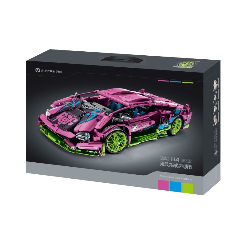 IM.MASTER 9808 9803 non  LAMBORGHINI 1:14. tỷ lệ 1:14 bộ đồ chơi xếp lắp ráp ghép mô hình  Kỹ Thuật Công Nghệ Cao Mô Hình Phương Tiện 1356 khối