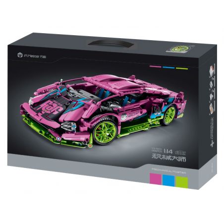 IM.MASTER 9808 9803 non  LAMBORGHINI 1:14. tỷ lệ 1:14 bộ đồ chơi xếp lắp ráp ghép mô hình  Kỹ Thuật Công Nghệ Cao Mô Hình Phương Tiện 1356 khối