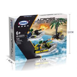 XINGBAO XB-57007 57007 XB57007 non  QUA CHIẾN TRƯỜNG (BỐN TRONG MỘT) bộ đồ chơi xếp lắp ráp ghép mô hình Military Army ACROSS THE BATTERFIELD Quân Sự Bộ Đội