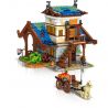 MorkModel 50102 Mork Model 50102 non  KHO bộ đồ chơi xếp lắp ráp ghép mô hình MEDIEVALTOWN BARN 1725 khối