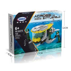 XINGBAO XB-57007 57007 XB57007 non  QUA CHIẾN TRƯỜNG (BỐN TRONG MỘT) bộ đồ chơi xếp lắp ráp ghép mô hình Military Army ACROSS THE BATTERFIELD Quân Sự Bộ Đội