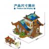 MorkModel 50102 Mork Model 50102 non  KHO bộ đồ chơi xếp lắp ráp ghép mô hình MEDIEVALTOWN BARN 1725 khối