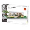 WANGE 5233 non  DINH THỰ FARNSWORTH bộ đồ chơi xếp lắp ráp ghép mô hình Architecture FARNSWORTH HOUSE Công Trình Kiến Trúc 661 khối