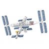 INBRIXX 691002 non  TRẠM KHÔNG GIAN bộ đồ chơi xếp lắp ráp ghép mô hình Space SPACE STATION Thám Hiểm Không Gian 368 khối