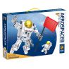 INBRIXX 691001 non  PHI HÀNH GIA bộ đồ chơi xếp lắp ráp ghép mô hình Space ASTRONAUT Thám Hiểm Không Gian 386 khối