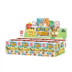 Enlighten 73012 Qman 73012 non  POKÉMON ADVENTURE-SECOND 8 PIKACHU MEWTWO THUNDERBALL PIPPI GOPHER KODAK GAS BOMB MOSQUITO COIL NÒNG NỌC bộ đồ chơi xếp lắp ráp ghép mô hình Movie & Game Phim Và Trò Chơi