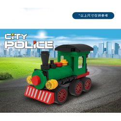 XINGBAO XB-58003 58003 XB58003 non  XE CẢNH SÁT THÀNH PHỐ bộ đồ chơi xếp lắp ráp ghép mô hình City CITY POLICE