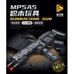 PanlosBrick 670014 Panlos Brick 670014 non  SÚNG TIỂU LIÊN FLYING TIGERS MP5 bộ đồ chơi xếp lắp ráp ghép mô hình Gun MP5A5 SUBMACHINE GUN 1013 khối