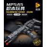 PanlosBrick 670014 Panlos Brick 670014 non  SÚNG TIỂU LIÊN FLYING TIGERS MP5 bộ đồ chơi xếp lắp ráp ghép mô hình Gun MP5A5 SUBMACHINE GUN 1013 khối