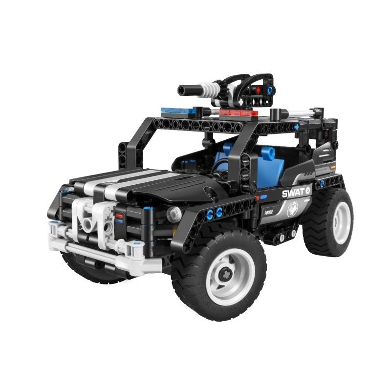 IM.MASTER 6810 non  CẢNH SÁT ĐẶC BIỆT XE ĐỊA HÌNH bộ đồ chơi xếp lắp ráp ghép mô hình  SWAT Kỹ Thuật Công Nghệ Cao Mô Hình Phương Tiện 430 khối