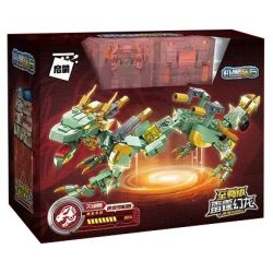 Enlighten 41226 Qman 41226 non  RỒNG SẤM SÉT bộ đồ chơi xếp lắp ráp ghép mô hình