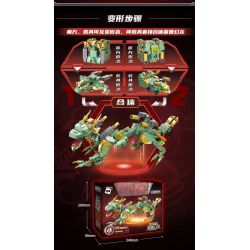 Enlighten 41226 Qman 41226 non  RỒNG SẤM SÉT bộ đồ chơi xếp lắp ráp ghép mô hình